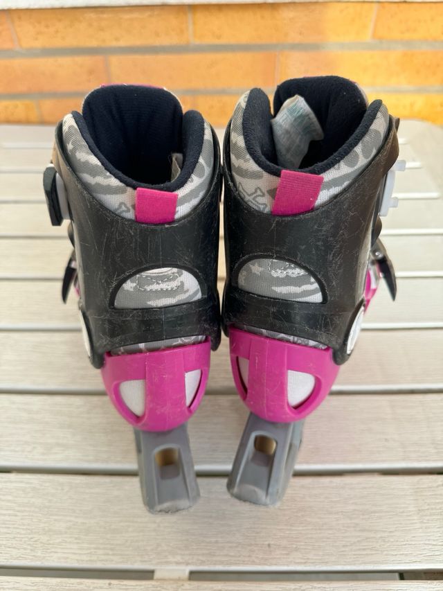 Patines de niña + protecciones
