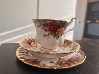Juego de café de Royal Albert (Old Country Rose)