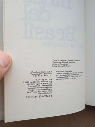 Libro Los niños del Brasil