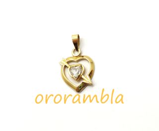 Colgante oro 18k CORAZÓN