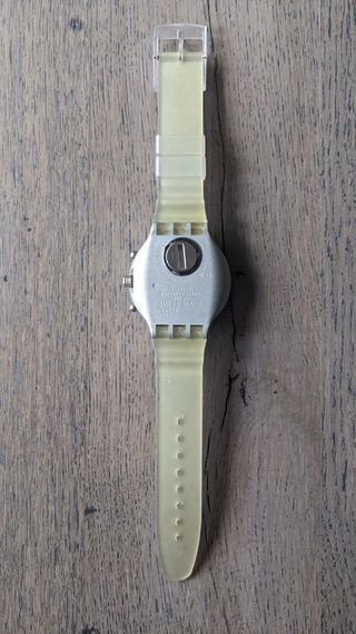 Swatch AquaChrono SBM 107 Silver