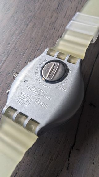 Swatch AquaChrono SBM 107 Silver