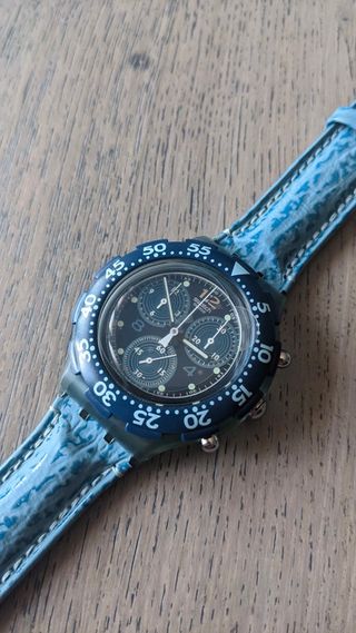 Swatch AquaChrono SBL 100 Blue Wings