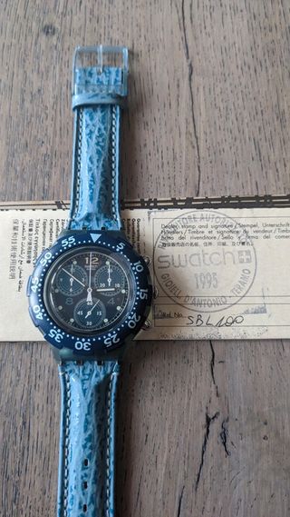 Swatch AquaChrono SBL 100 Blue Wings