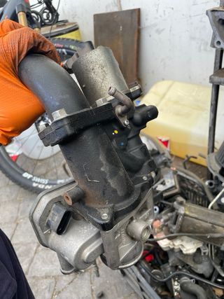 egr y cuerpo mariposa opel astra 1.7