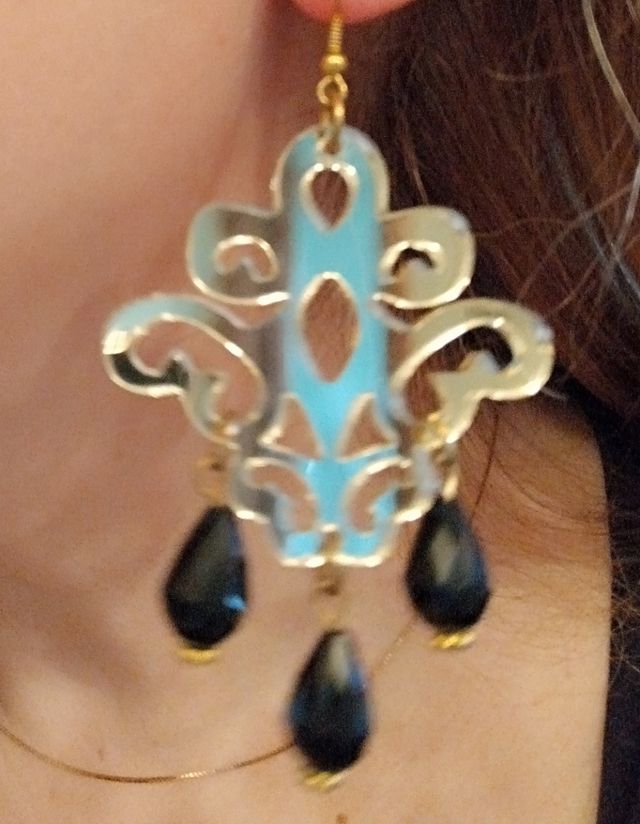 Orecchini pendenti statement