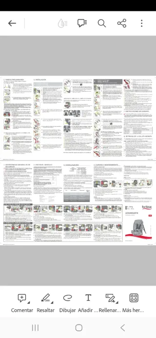 Silla automóvil infantil Britax Romer