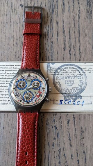 Swatch Chrono SCM 401 Atz Eco