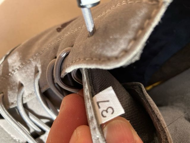 Botines unisex LDECK piel gris