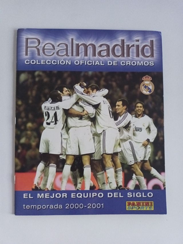 ALBUM REAL MADRID 2000-2001