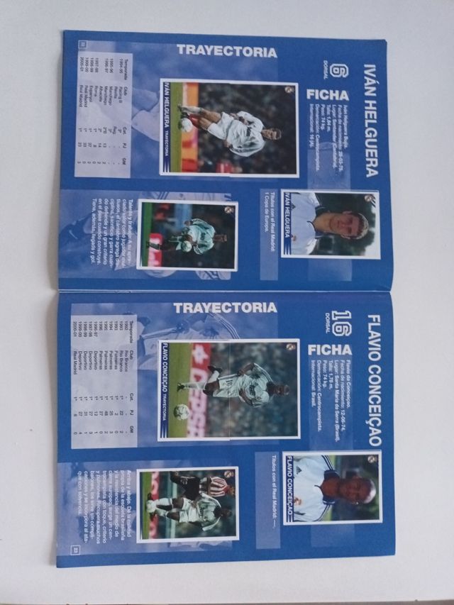 ALBUM REAL MADRID 2000-2001