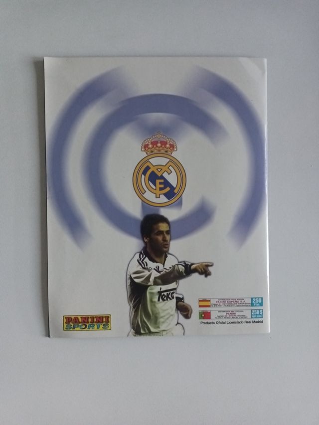 ALBUM REAL MADRID 2000-2001