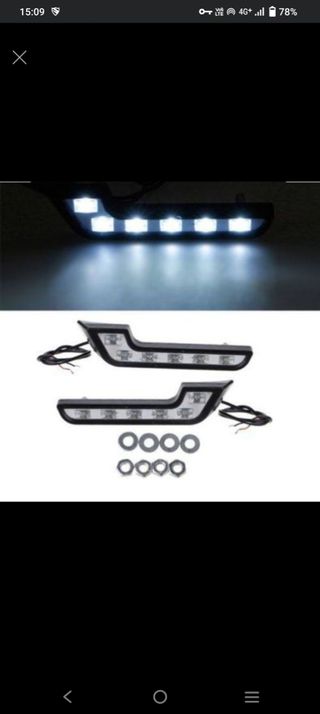 Accessorio auto faretti led universali