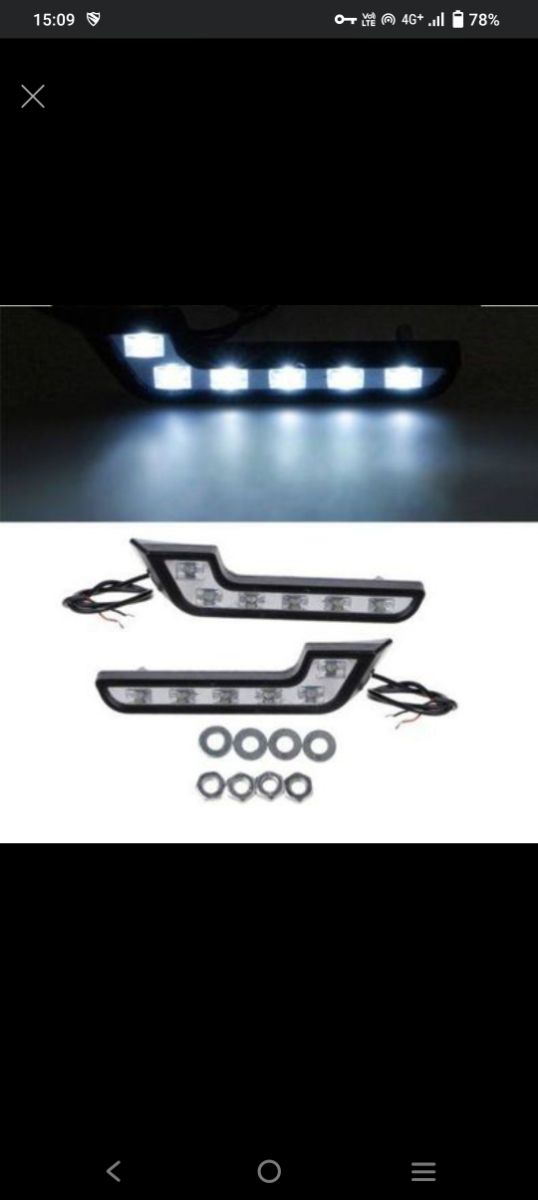 Accessorio auto faretti led universali