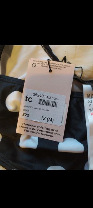 Trikini nuevo talla M