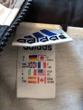 Chaqueta chándal Adidas vintage 80s 90s