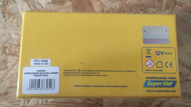 Mercedes SLR McLaren scalextric superslot