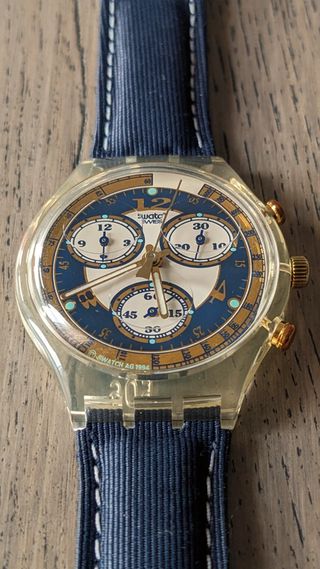 Swatch Chrono SCK 108 Blue Horizon