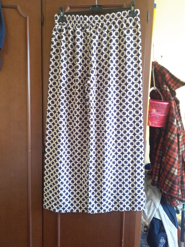 Pantalone zampa elefante fantasia donna