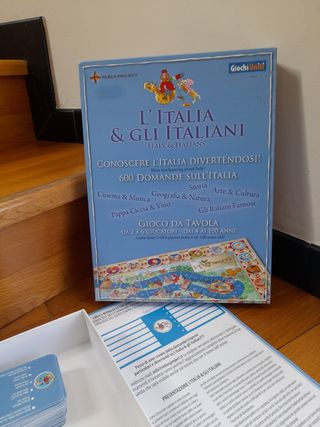 Gioco da tavolo L'Italia e gli italiani