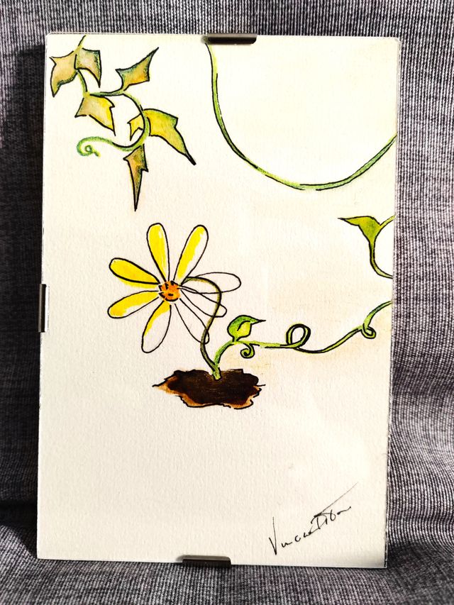 Serie Indoor, 3 Quadretti Pianta, Fiore e Foresta