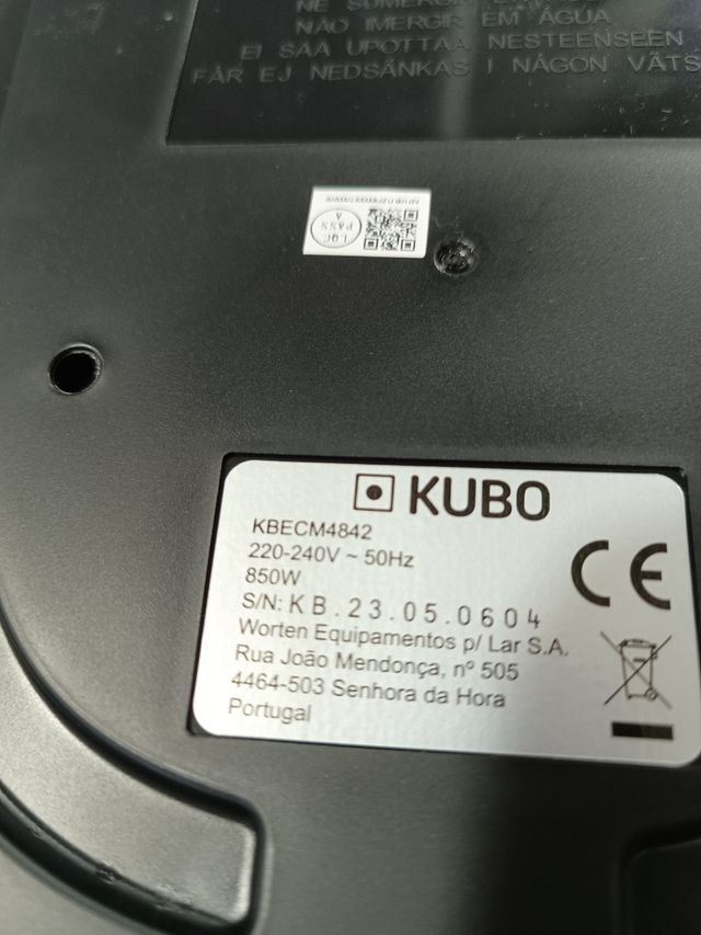 Kubo Cafetera Espresso Presión 15 bar