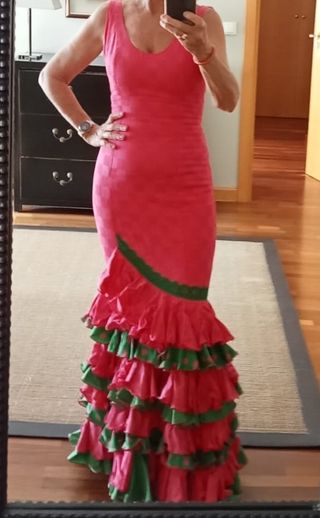 Traje de flamenca