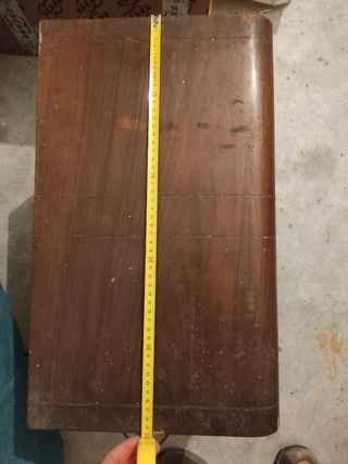 Radio antigua de madera