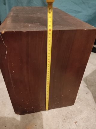 Radio antigua de madera