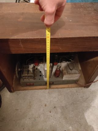 Radio antigua de madera