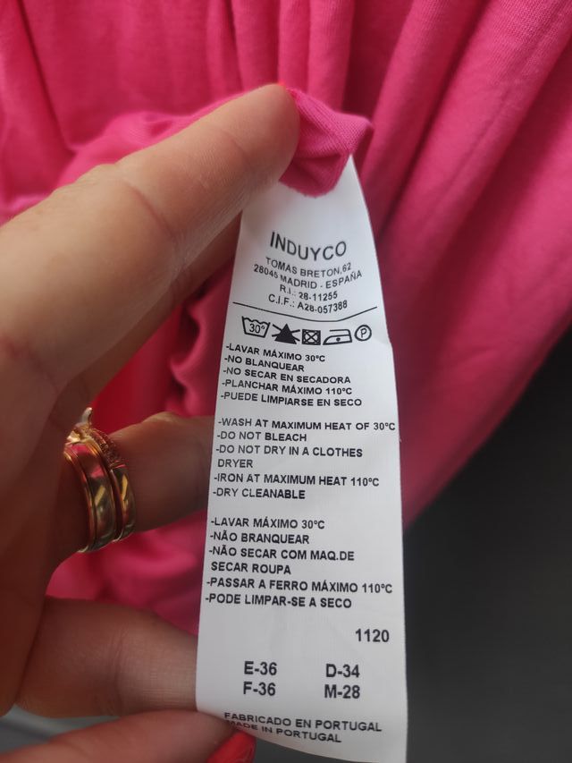 Vestido novo Tintoretto 36