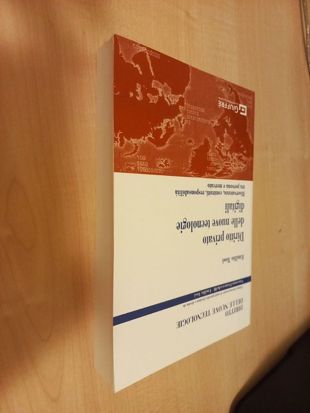 Diritto privato delle nuove tecnologie digitali