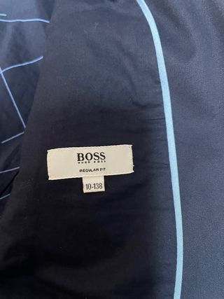 TRAJE NIÑO HUGO BOSS