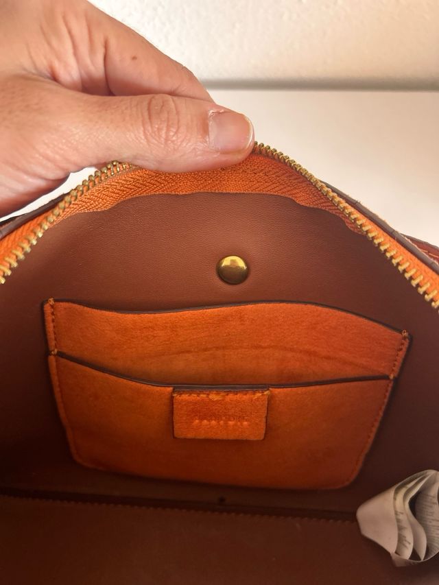bolso naranja parfois