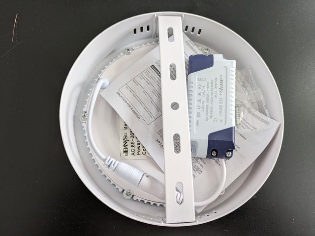 Placa LED 12W Circular SuperSlim 6500K