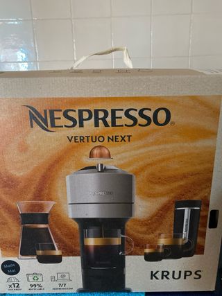 cafetera nespresso mas dispensador capsulas vertuo