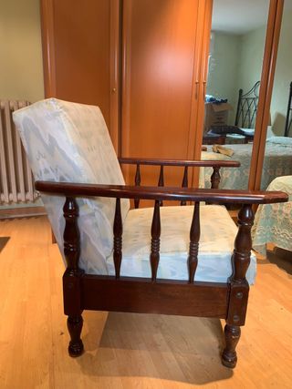 Butaca madera ( 2 unidades )