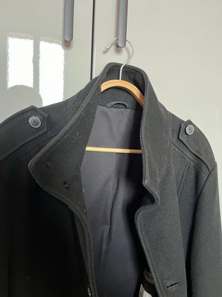 Cappotto elegante nero Jack&Jones taglia XL