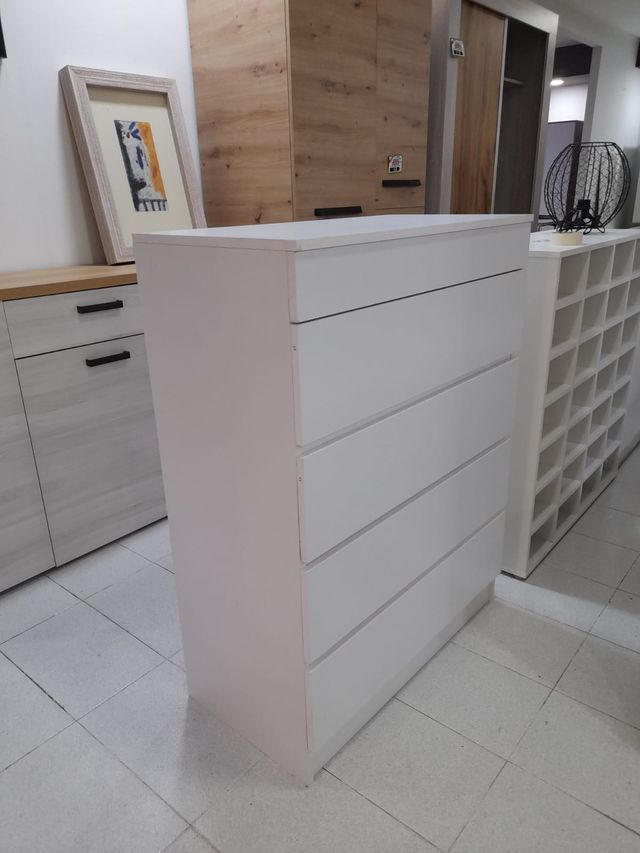 Oferta Online!! Cómoda 4 cajones tocador y espejo