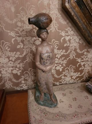 Figuras y jarro Lladró