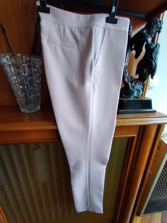 Pantalón de vestir rosa palo