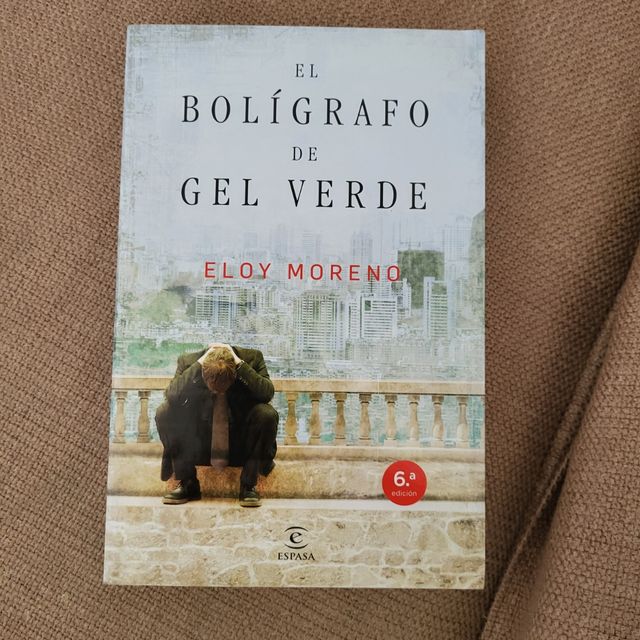 El bolígrafo de gel verde