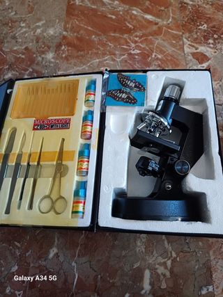 set completo di microscopi