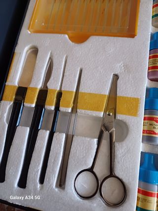 set completo di microscopi
