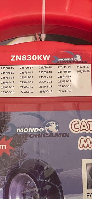 Cadenas nieve metalicas