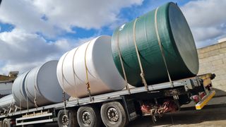 Deposito fibra tanques bidones aljibes