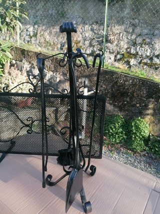 Set completo per camino e para scintille