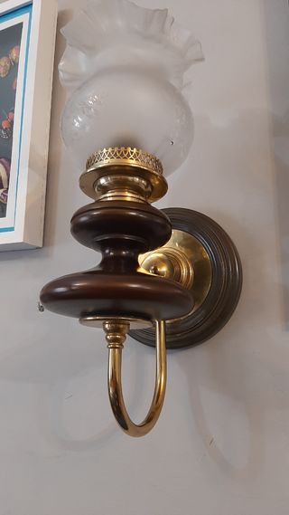 Aplique pared antiguo