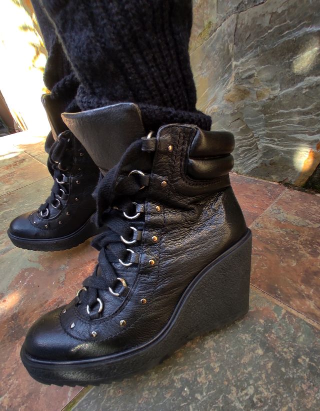 Stivali Zara in pelle