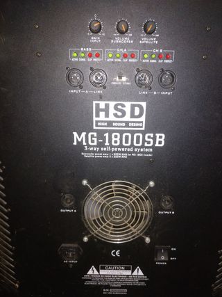 SUBGRAVES HSD MG-1800 SB